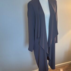 Cardigan/duster/jacket Draped Open Front